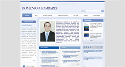 Desktop Screenshot of domenicolombardi.org